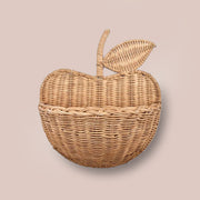 Rattan Apple Basket